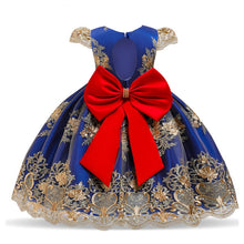 Load image into Gallery viewer, Lace Ball Gown Photography Dresses For Girls Princess Formal Prom Big Bowknot