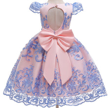 Load image into Gallery viewer, Lace Ball Gown Photography Dresses For Girls Princess Formal Prom Big Bowknot