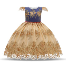 Load image into Gallery viewer, Lace Ball Gown Photography Dresses For Girls Princess Formal Prom Big Bowknot