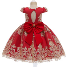 Load image into Gallery viewer, Lace Ball Gown Photography Dresses For Girls Princess Formal Prom Big Bowknot
