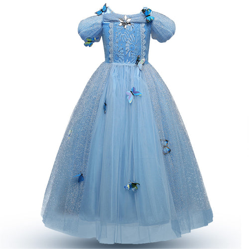 Dreamy Tulle Ball Gown Photography Dresses For Girls Princess Cosplay Party Prom