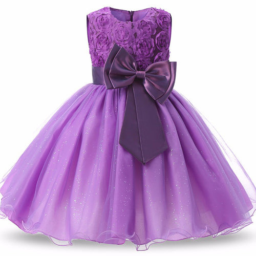 Ball Gown Princess Photography Dresses For Toddlers Girls Tutu Dress Bows