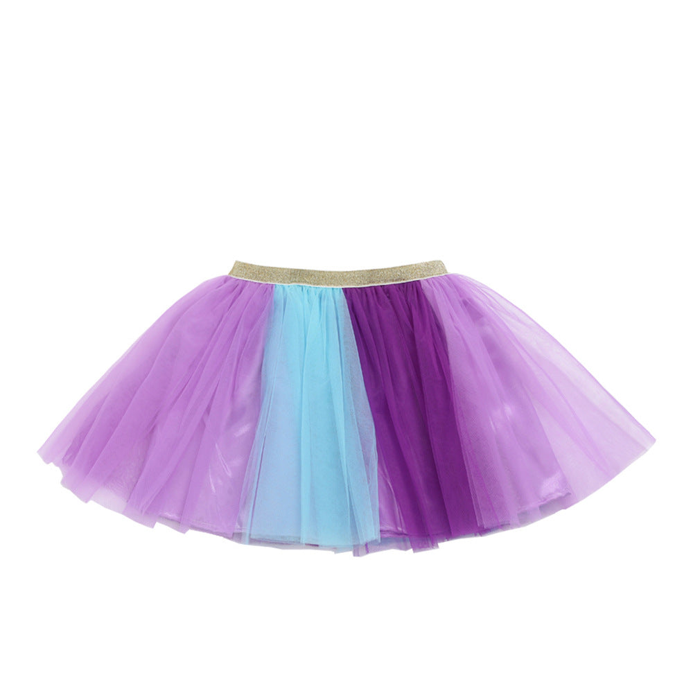Tulle Rainbow Princess Photography Dresses Ballet For Girls Tutu Dresses Ball Gown