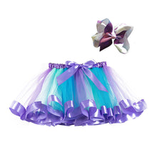 Load image into Gallery viewer, Tulle Rainbow Ball Gown Photography Dresses Princess For Girls Tutu Skirt