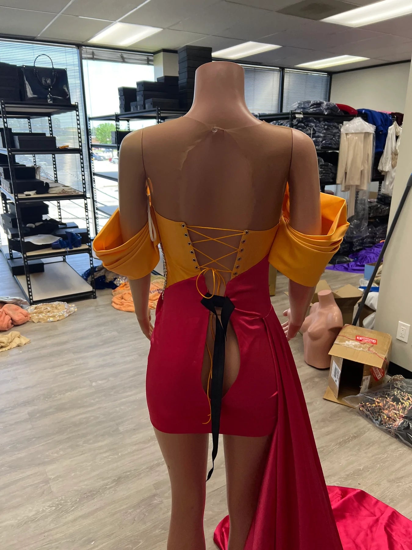 Black Girl Homecoming Dress 2022 Bodycon Off Shoulder Corset back with – AnnaCustomDress