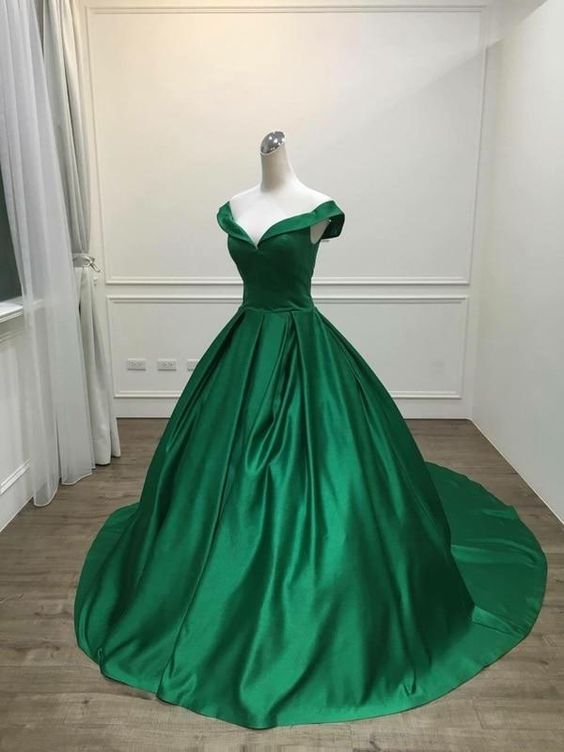 Lime Green Romantic See Through Tulle Ball Gown Prom Dress Formal Dress