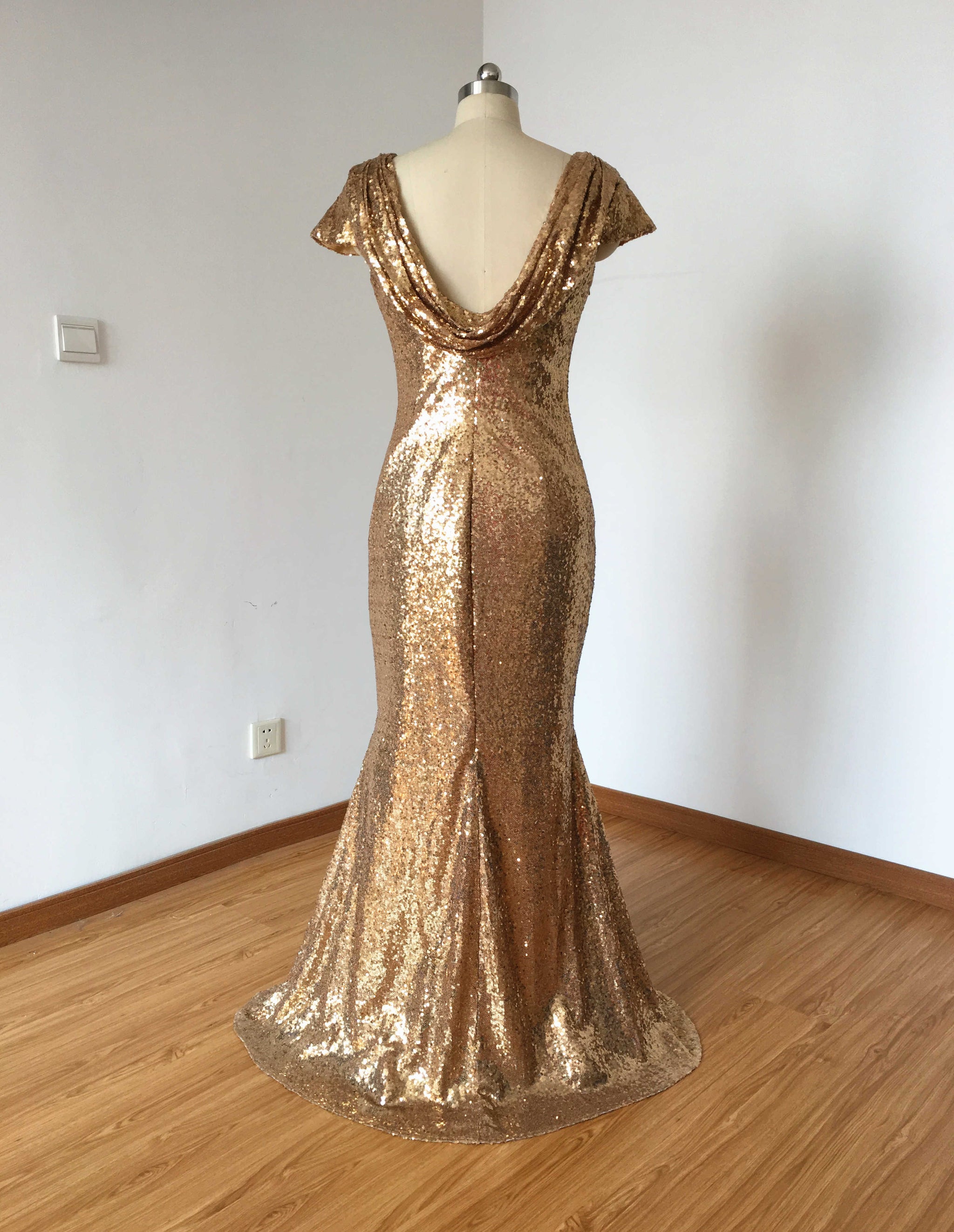 Sequin Bridesmaid Dresses  AnnaCustomDress
