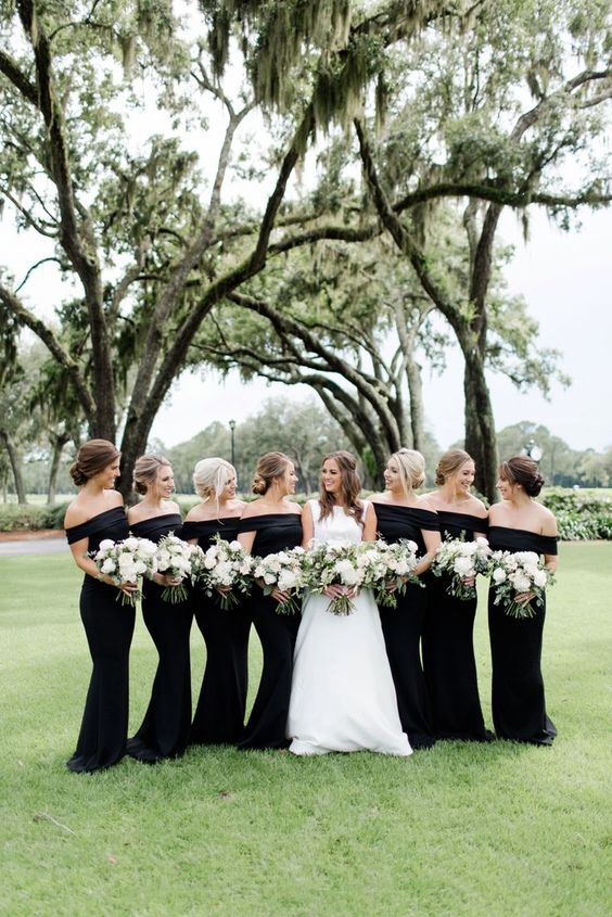 Black Bridesmaid Dress 2021 Crepe Satin Strapless Maxi Dress Blush Pink / Custom Size Black Bridesmaid Dress 2021 Crepe Satin Strapless Maxi Dress Blush Pink / Custom Size