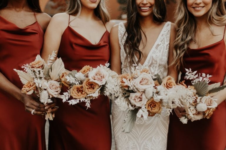 rusty strappy back cowl neck satin midi dress Rust Formal Dress Cowl Neck Straps Cross Zip Back Floor Length Stretch