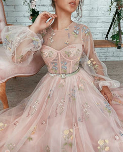 floral homecoming dresses 2022 Zapaka Women Sparkly Pink Floral Homecoming Dress Strapless Sequins A-Line Short Cocktail Dress, Pink / US12