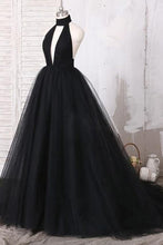 Load image into Gallery viewer, Black Prom Dress 2021 Tulle