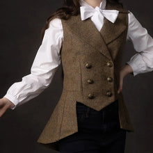 Load image into Gallery viewer, Women&#39;s Vest for Wedding Casual Tuxedo Vests Fashion Cowboy