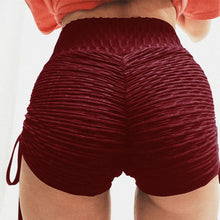 Load image into Gallery viewer, Drawstring Tiktok Leggings Yoga Shorts