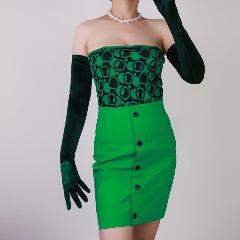 Velvet Gloves for Women Short Elbow Length Long Halloween Gloves Poiso AnnaCustomDress Velvet Gloves for Women Short Elbow Length Long Halloween Gloves Poiso AnnaCustomDress