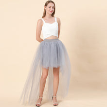 Load image into Gallery viewer, Asymmetry A-line Tulle Puffy with Pleats