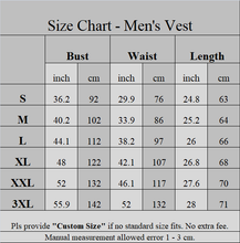 Load image into Gallery viewer, Men&#39;s Suit Vest Made-to-Order Burgundy Wedding Prom Waistcoat